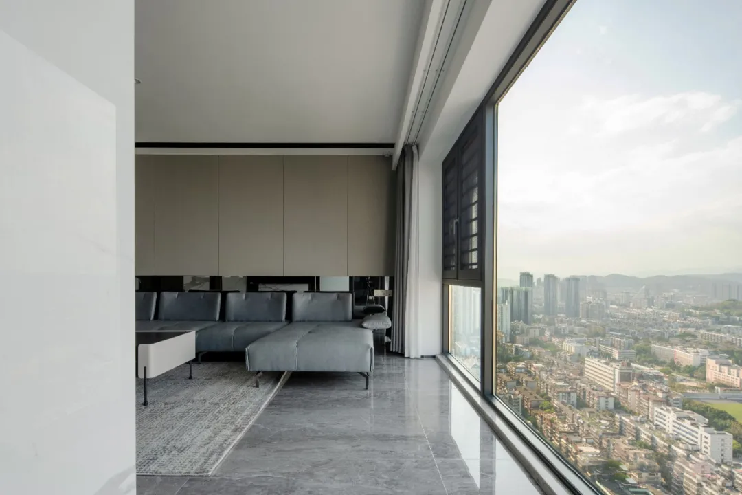 希歐門窗平開窗落地窗效果圖